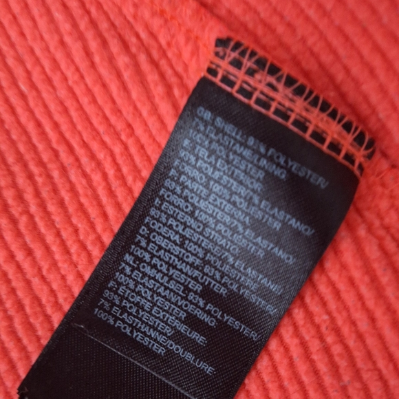 The North Face Women's Arcata Full Zip Hoodie Tropical Coral Stripe Size XL - Picture 9 of 11